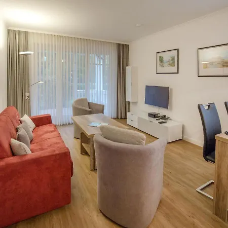 Duenenpark - Komfortplus Mit 1 Schlafzimmer Und Terrasse Im Erdgeschoss 033 Lägenhet Binz